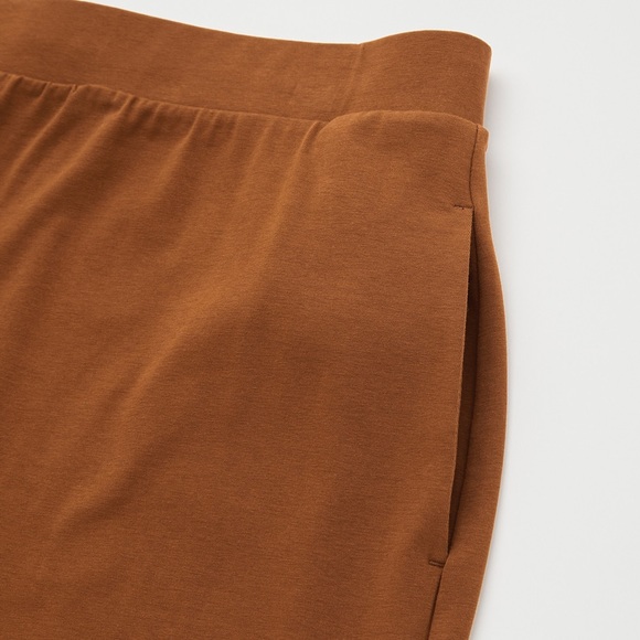 Mame Kurogouchi AIRism Cotton Slit Skirt - Picture 7 of 8